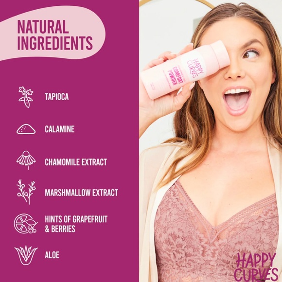 NEW HAPPY CURVES COMFORT POWDER FRAGRANCE-FREE - Picture 4 of 7